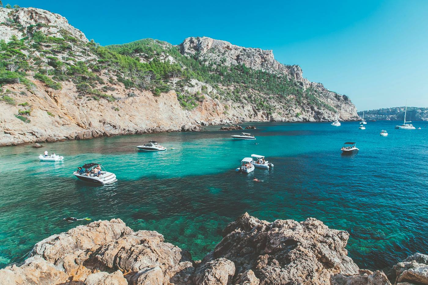 Sunny Spanish coastline